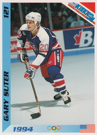 Suter Gary 1994 Finnish Jää Kiekko #121