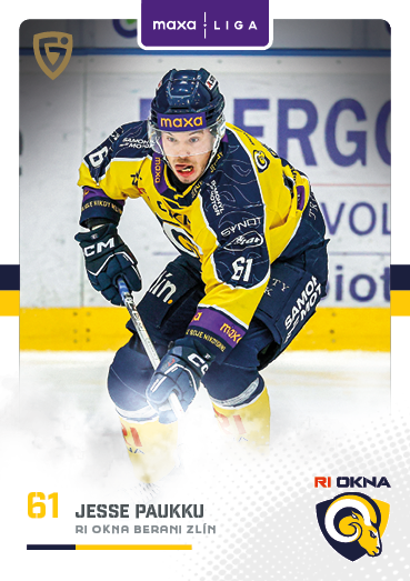 Paukku Jesse 25-26 GOAL Cards Maxa liga #ZLI-11