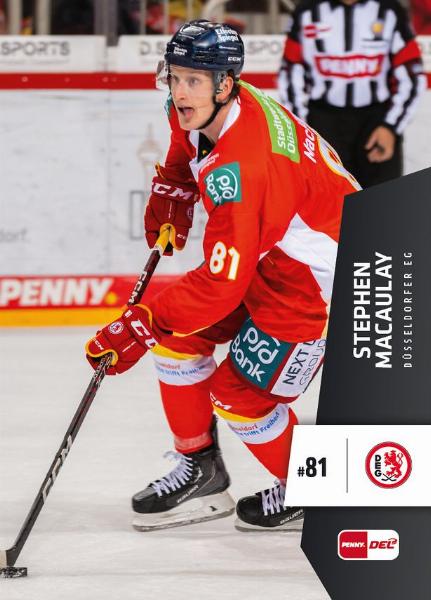 MacAulay Stephen 22-23 Playercards DEL #121