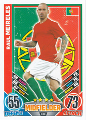 Meireles Raul 2012 Topps Match Attax England #123