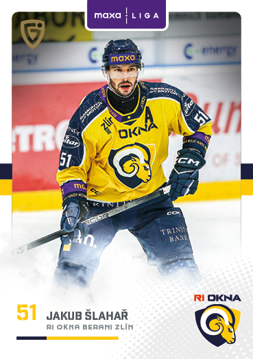 Šlahař Jakub 25-26 GOAL Cards Maxa liga #ZLI-12