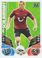 Schlaudraff Jan 11-12 Topps Match Attax BL #125