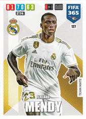Mendy Ferland 19-20 Panini Adrenalyn XL FIFA 365 #127