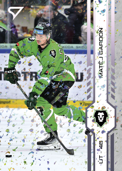 Gardoň Matěj 2025 Tipsport ELH Play Off Violet #444