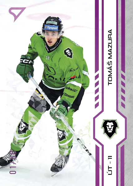 Mazura Tomáš 2025 Tipsport ELH Play Off Purple #445