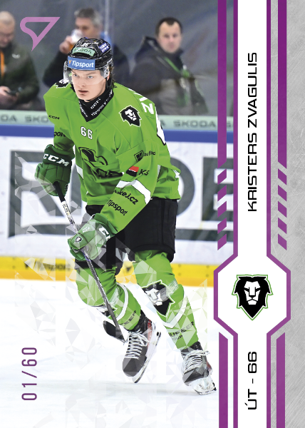 Zvagulis Kristers 2025 Tipsport ELH Play Off Purple #447