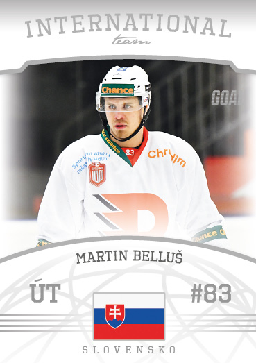 Belluš Martin 22-23 GOAL Cards Chance liga International Team #IT-13