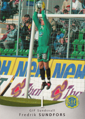 Sundfors Fredrik 2004 The Card Cabinet Allsvenskan #130