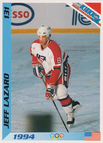 Lazaro Jeff 1994 Finnish Jää Kiekko #131