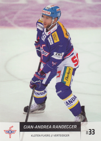 Randegger Gian-Andrea 13-14 Playercards NLA #125