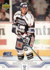Peterson Brent 01-02 Upper Deck DEL #133