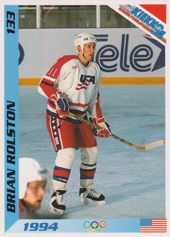 Rolston Brian 1994 Finnish Jää Kiekko #133