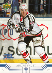 Faust André 01-02 Upper Deck DEL #137