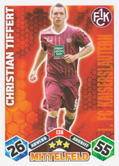 Tiffert Christian 10-11 Topps Match Attax BL #138