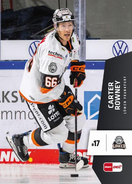 Rowney Carter 22-23 Playercards DEL #138