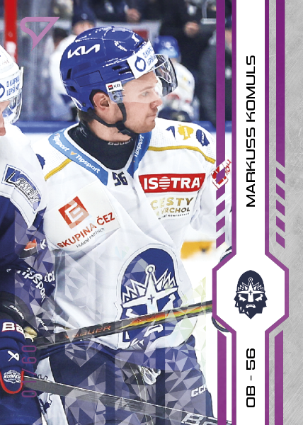 Komuls Markuss 2025 Tipsport ELH Play Off Purple #448