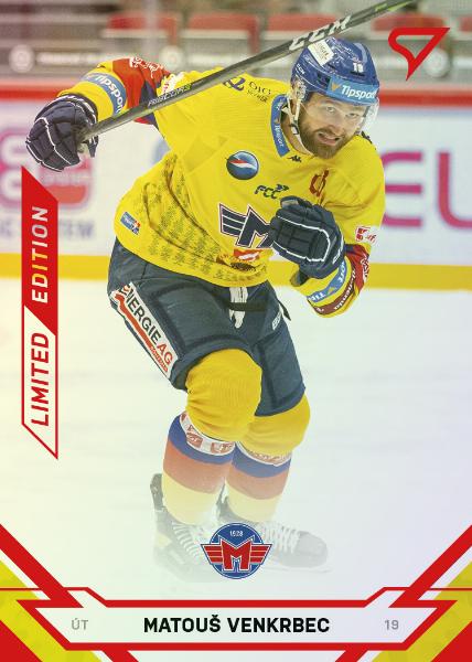 Venkrbec Matouš 21-22 Tipsport Extraliga Red #250