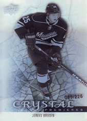 Brodin Jonas 13-14 Upper Deck Trilogy Crystal Premieres #C44