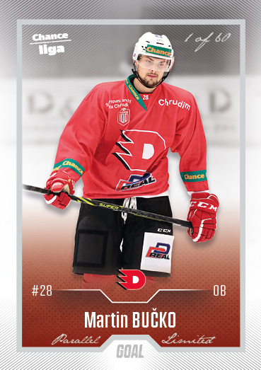 Bučko Martin 22-23 GOAL Cards Chance liga Silver #147