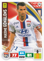 Gonalons Maxime 16-17 Panini Adrenalyn XL Ligue 1 #150