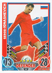 Ignashevich Sergei 2012 Topps Match Attax England #151