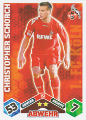 Schorch Christopher 10-11 Topps Match Attax BL #151