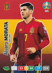Morata Álvaro 2020 Panini Adrenalyn XL EURO #152