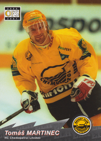 Martinec Tomáš 00-01 OFS Cards #153