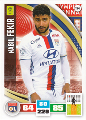Fekir Nabil 16-17 Panini Adrenalyn XL Ligue 1 #154