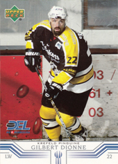 Dionne Gilbert 01-02 Upper Deck DEL #157