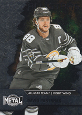 Pastrňák David 20-21 Metal Universe #158