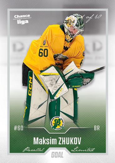 Zhukov Maksim 22-23 GOAL Cards Chance liga Silver #16