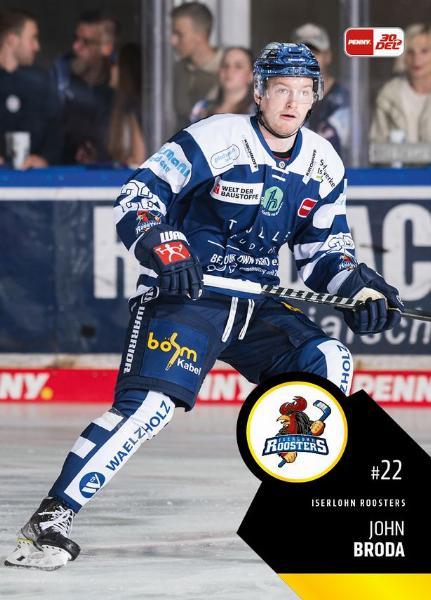 Broda John 23-24 Playercards DEL #161