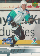 Quintin Jean-François 00-01 Upper Deck DEL #163