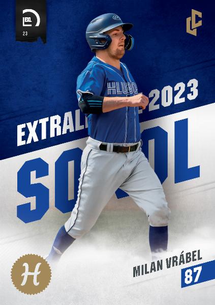 Vrábel Milan 2023 LC Czech Baseball Extraleague #163