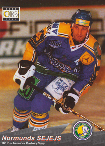 Sējējs Normunds 00-01 OFS Cards #166