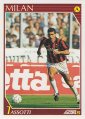 Tassotti Mauro 1992 Score Italian League #167