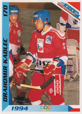 Kadlec Drahomír 1994 Finnish Jää Kiekko #170