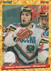 Yushkevich Dmitri 1995 Semic Globe #171
