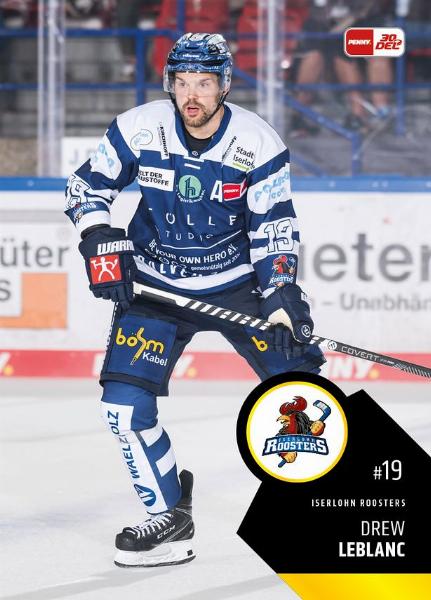 LeBlanc Drew 23-24 Playercards DEL #171