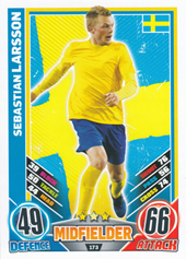Larsson Sebastian 2012 Topps Match Attax England #173