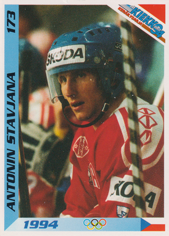 Stavjaňa Antonín 1994 Finnish Jää Kiekko #173