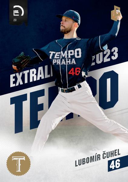 Čuhel Lubomír 2023 LC Czech Baseball Extraleague #175