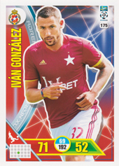 Gonzáles Iván 17-18 Panini Adrenalyn XL Ekstraklasa #175