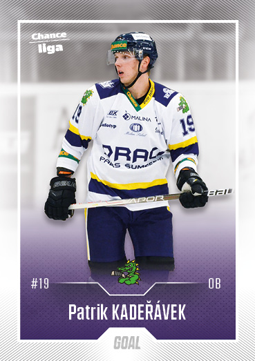 Kadeřávek Patrik 22-23 GOAL Cards Chance liga #176