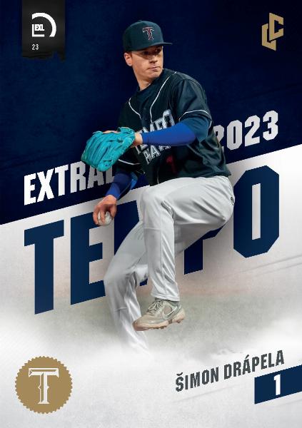 Drápela Šimon 2023 LC Czech Baseball Extraleague #176