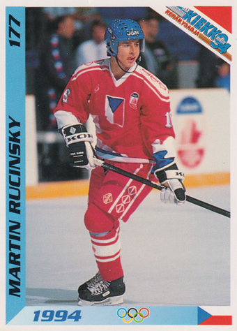 Ručinský Martin 1994 Finnish Jää Kiekko #177
