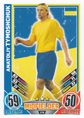 Tymoshchuk Anatoliy 2012 Topps Match Attax England #179