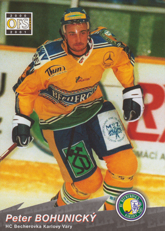 Bohunický Peter 00-01 OFS Cards #180