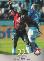 Mwila Boyd 2004 The Card Cabinet Allsvenskan #180